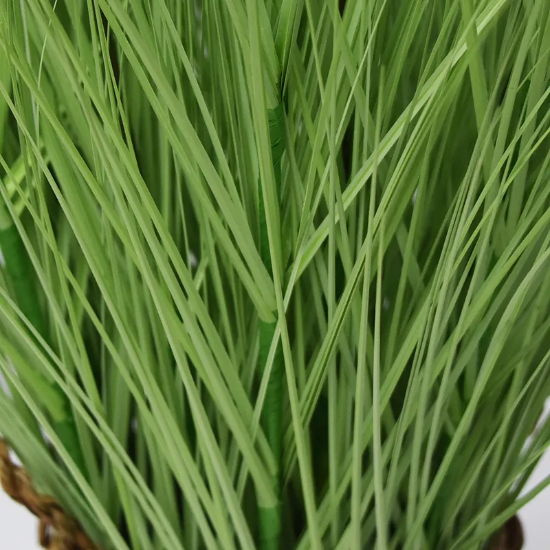 factory supply green pampas grass artificial large reed potted for decoration