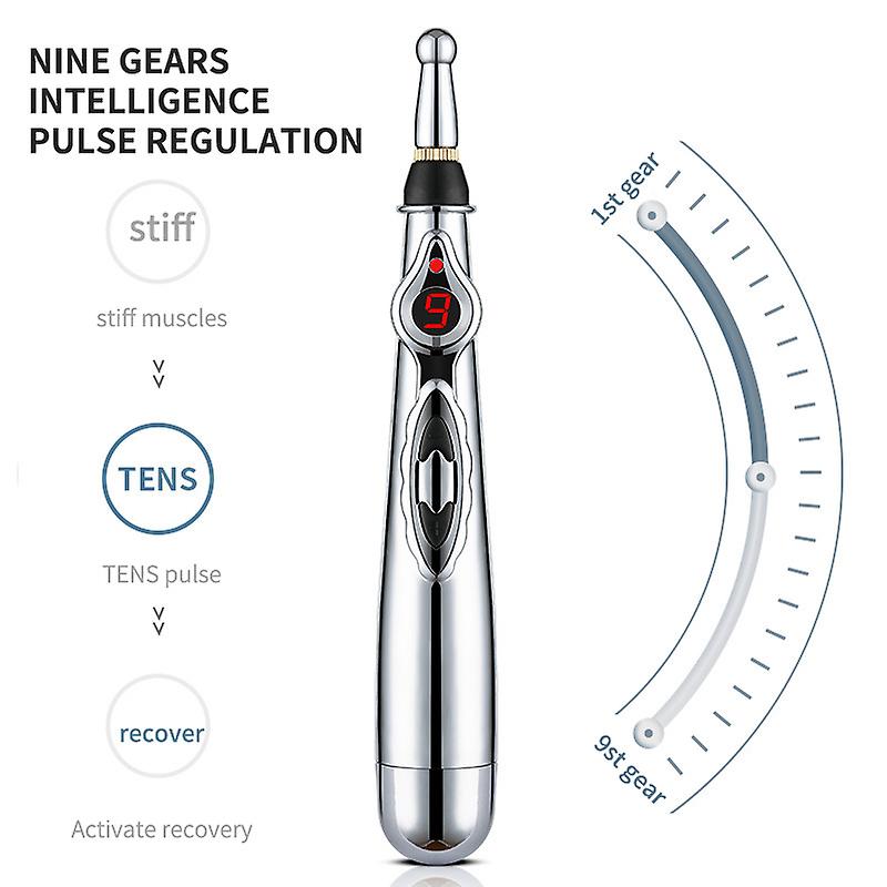 Born Pretty Electronic Acupuncture Pen Acupuncture Point Pen Acupuncture Point Pen Meridian Energy Meridian Pen Massage Pen Acupuncture Acup