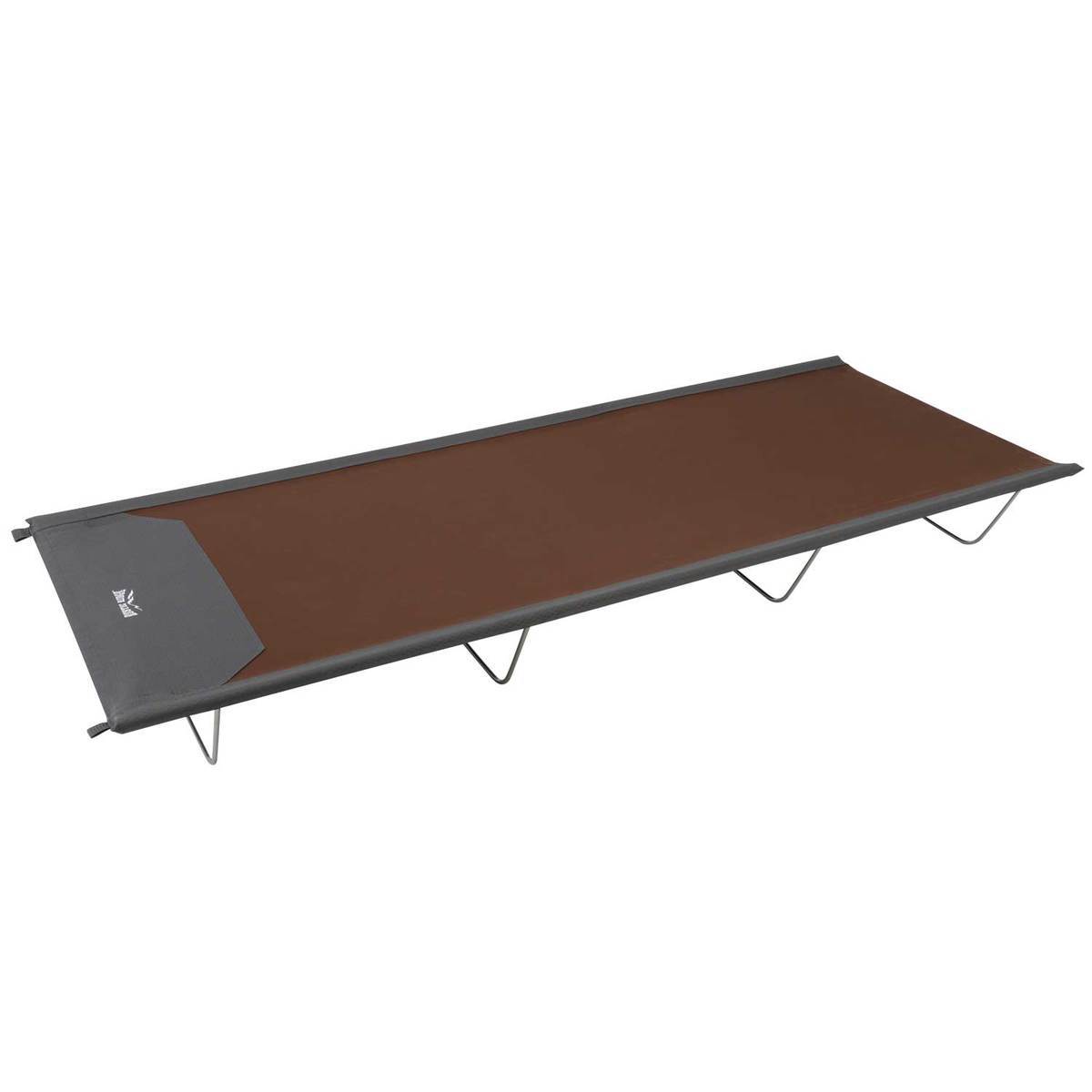 Rustic Ridge Lightweight Camp Cot  Earth Brown