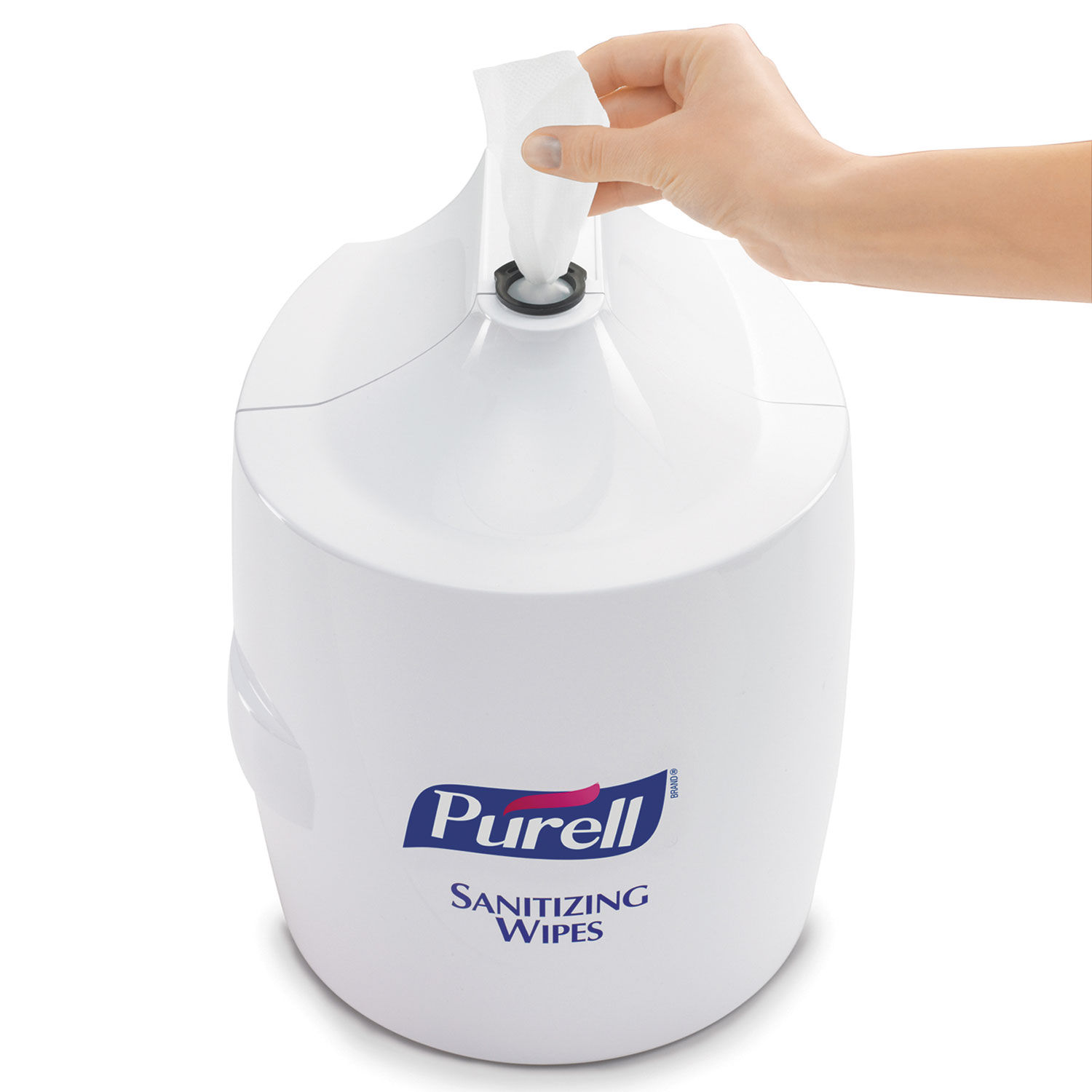 Hand Sanitizer Wipes Wall Mount Dispenser by PURELLandreg; GOJ901901