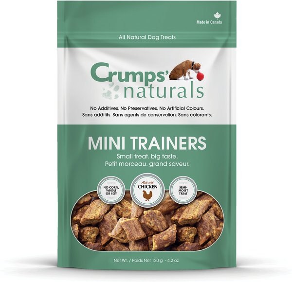 Crumps' Naturals Mini Trainers Chicken Dog Treats