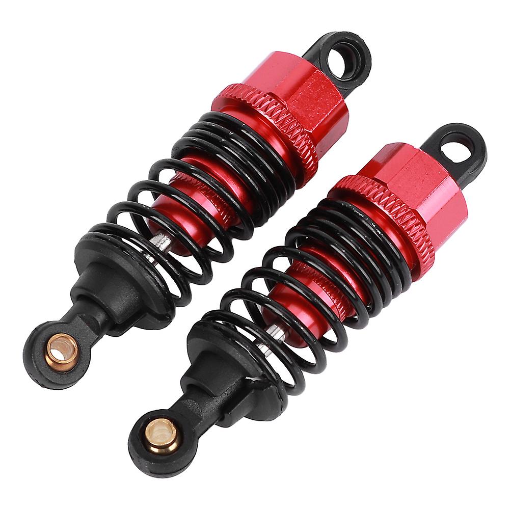 2pcs 1/10 Metal Shock Struts Damper Fit For Hsp Rc Car Model Part Accessory Red60mm