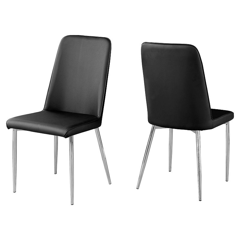 Monarch Contemporary Dining Chair 2-piece Set