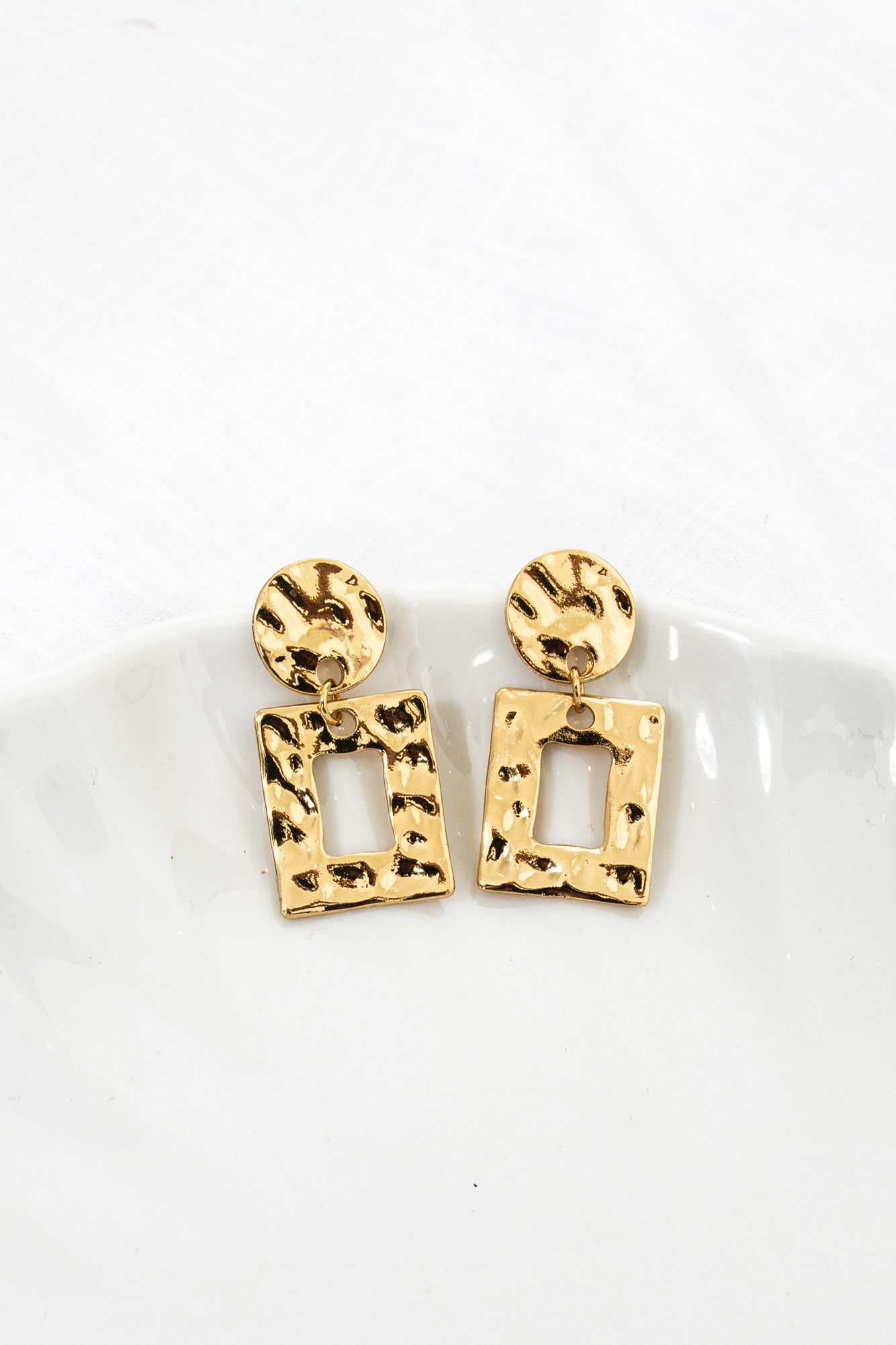 Woman Of The House Earrings Gold