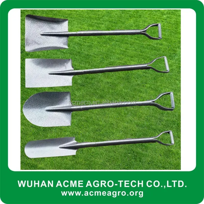 garden Hand tools for building and construction types of spade shovel