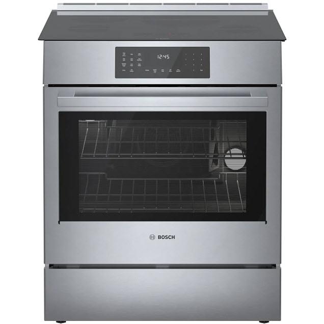 Bosch 30-inch Slide-in Induction Range with Convection Technology HII8057U