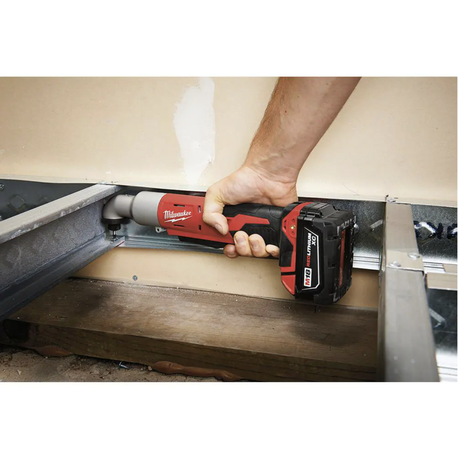 Milwaukee M18 18-Volt Lithium-Ion Cordless 1/4 in. Hex 2-Speed Right Angle Impact Driver (Tool-Only)