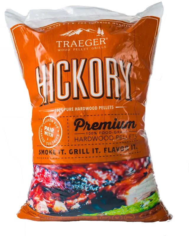 Traeger Grill Hickory Pellets 20 lb Bag