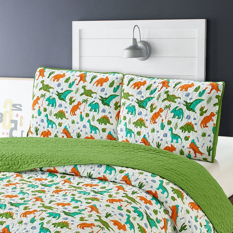 Harper Lane Dinosaur Park 3-piece Quilt Set Full/Queen