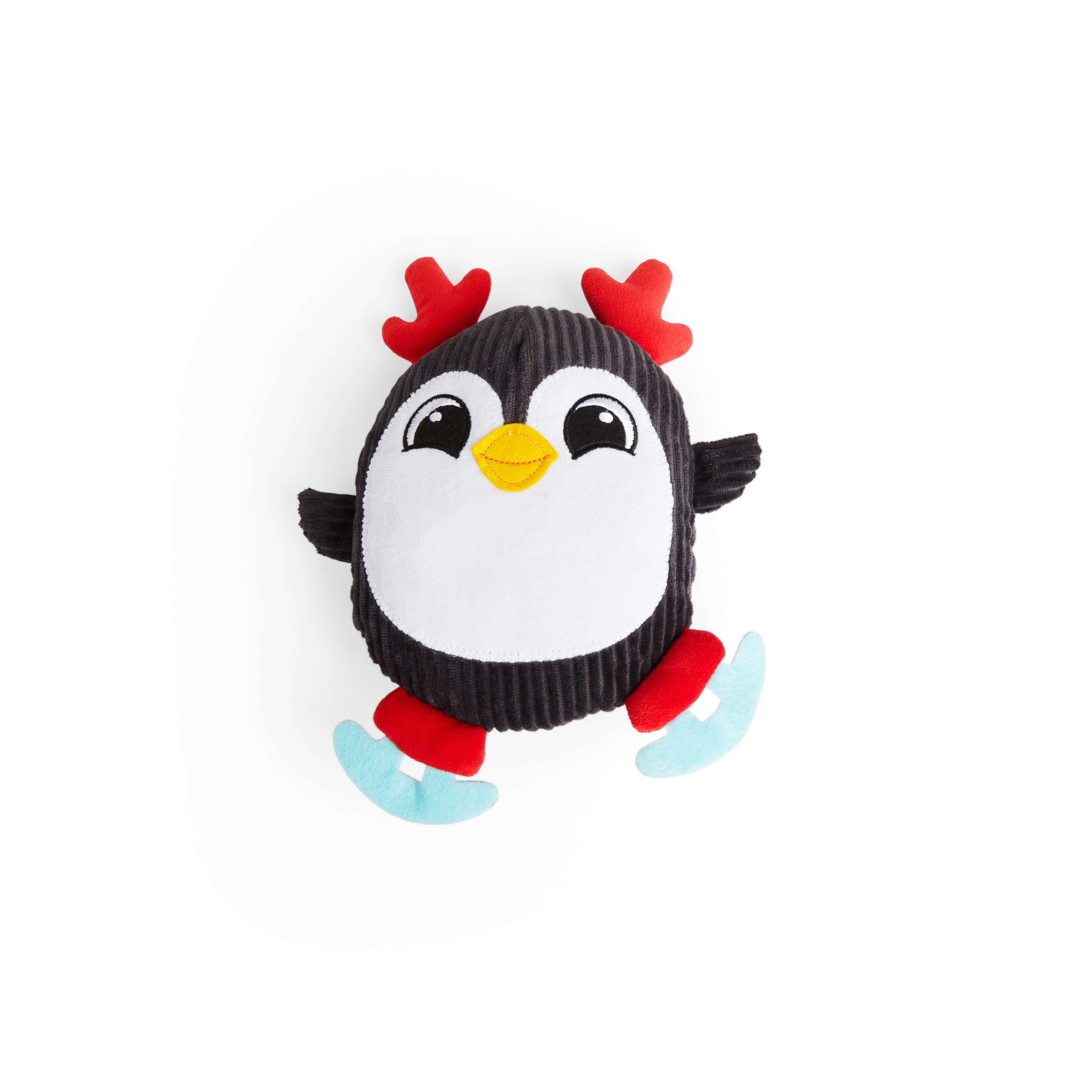 More and Merrier Penguin Dog Toy， Medium， Pack of 3