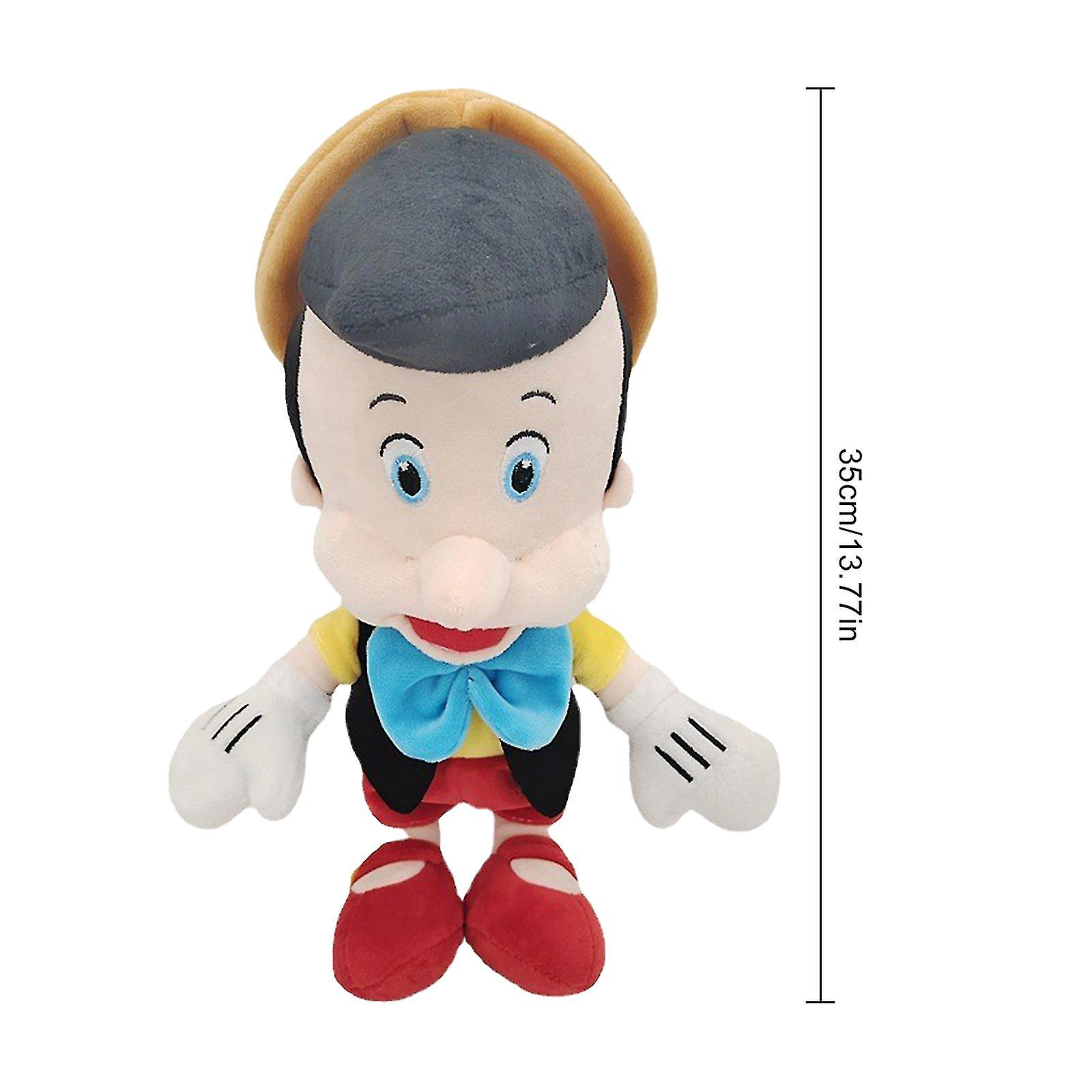 New Pinocchio Plush 13.77in Boy Pinocchio Plushies Toy For Movie Fans Gift，cute Stuffed Figure Doll For Kids