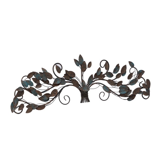 Traditional Metal Leaf Wall Decor Olivia amp May