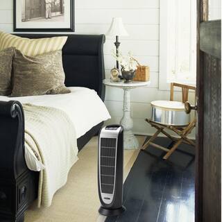 Lasko Tower 23 in. 1500-Watt Electric Ceramic Oscillating Space Heater with Digital Display and Remote Control 5160