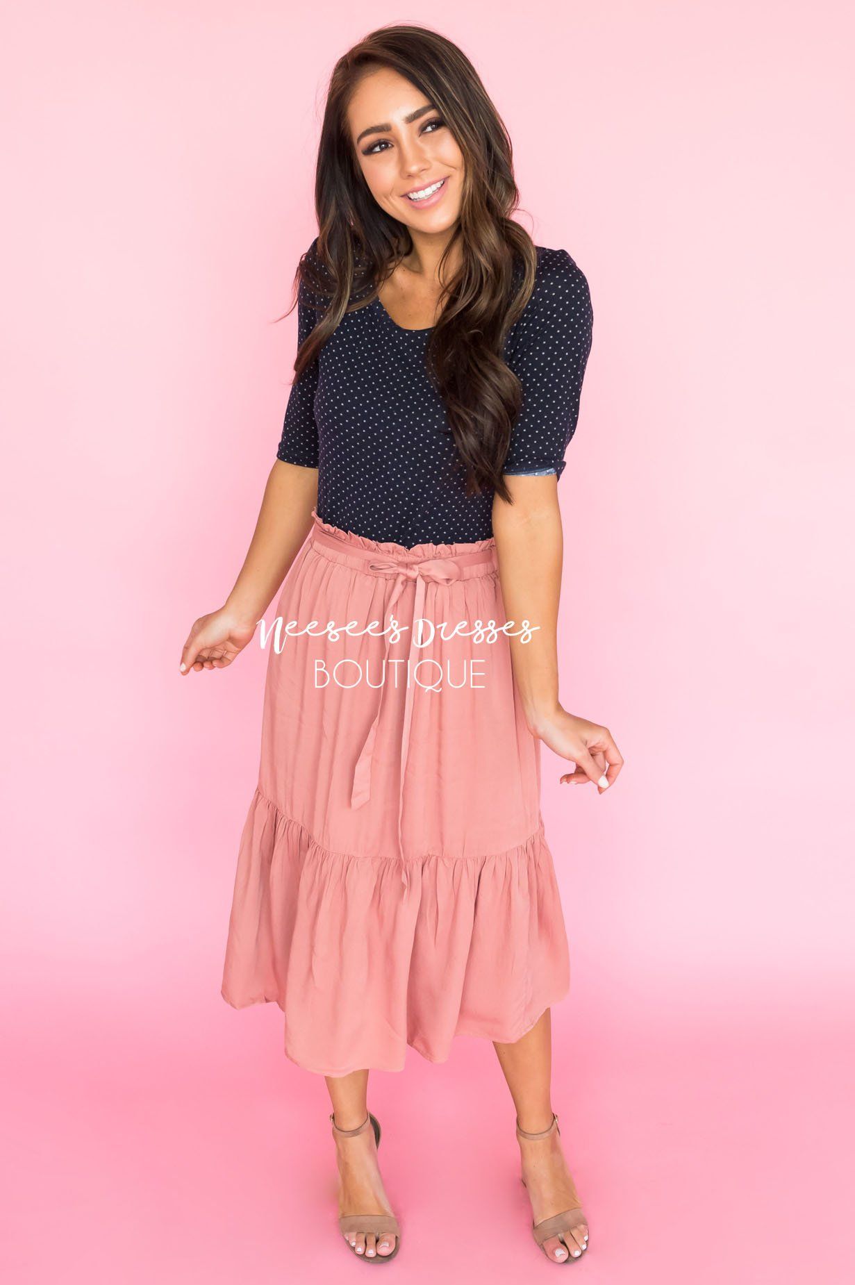 Forget Me Not Modest Skirt