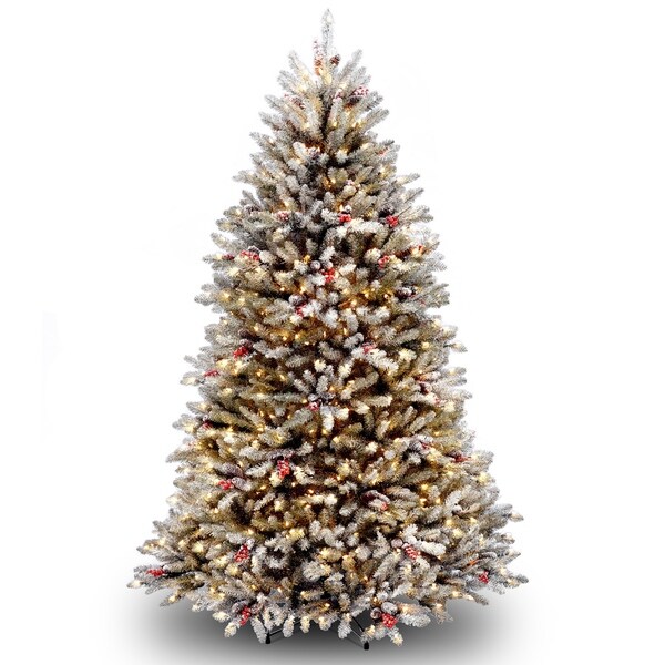 National Tree Company 6.5 ft. Dunhill Fir Tree with Clear Lights