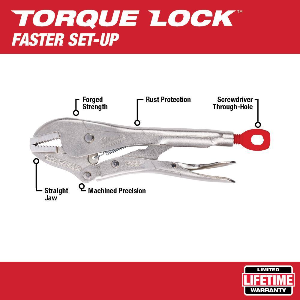 MW Torque Lock Locking Pliers with Screwdriver Set (16-Piece) 48-22-3690-48-22-2706