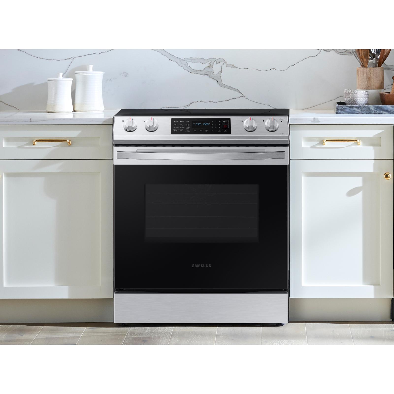  30-inch Slide-in Electric Range with Wi-Fi Connectivity NE63T8311SS/AA