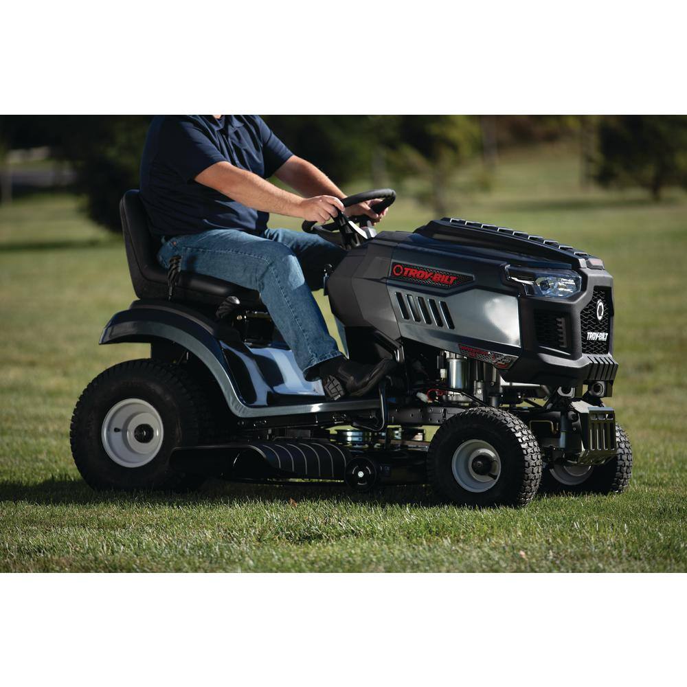 Troy-Bilt Super Bronco XP 46 in. 22 HP V-Twin Kohler 7000 Series Engine Hydrostatic Drive Gas Riding Lawn Tractor Super Bronco XP 46