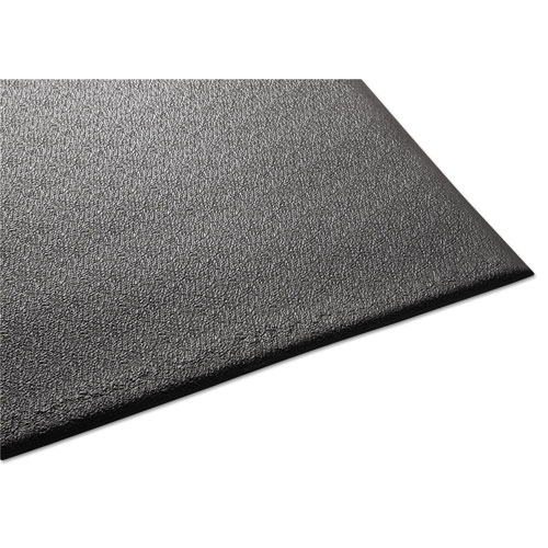 Millennium Mat Company Soft Step  Anti-Fatigue Floor Mat | 36 x 60， Black | MLL24030501DIAM