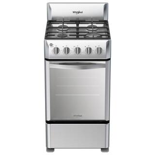 Whirlpool 20 in. 2.7 cu. ft. Gas Range with Self-Cleaning Oven in Stainless Steel LWWR5000S