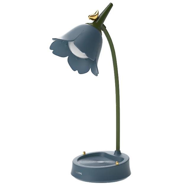 Led Table Light Flower Bird Night Light Desk Lamp Bedroom Room