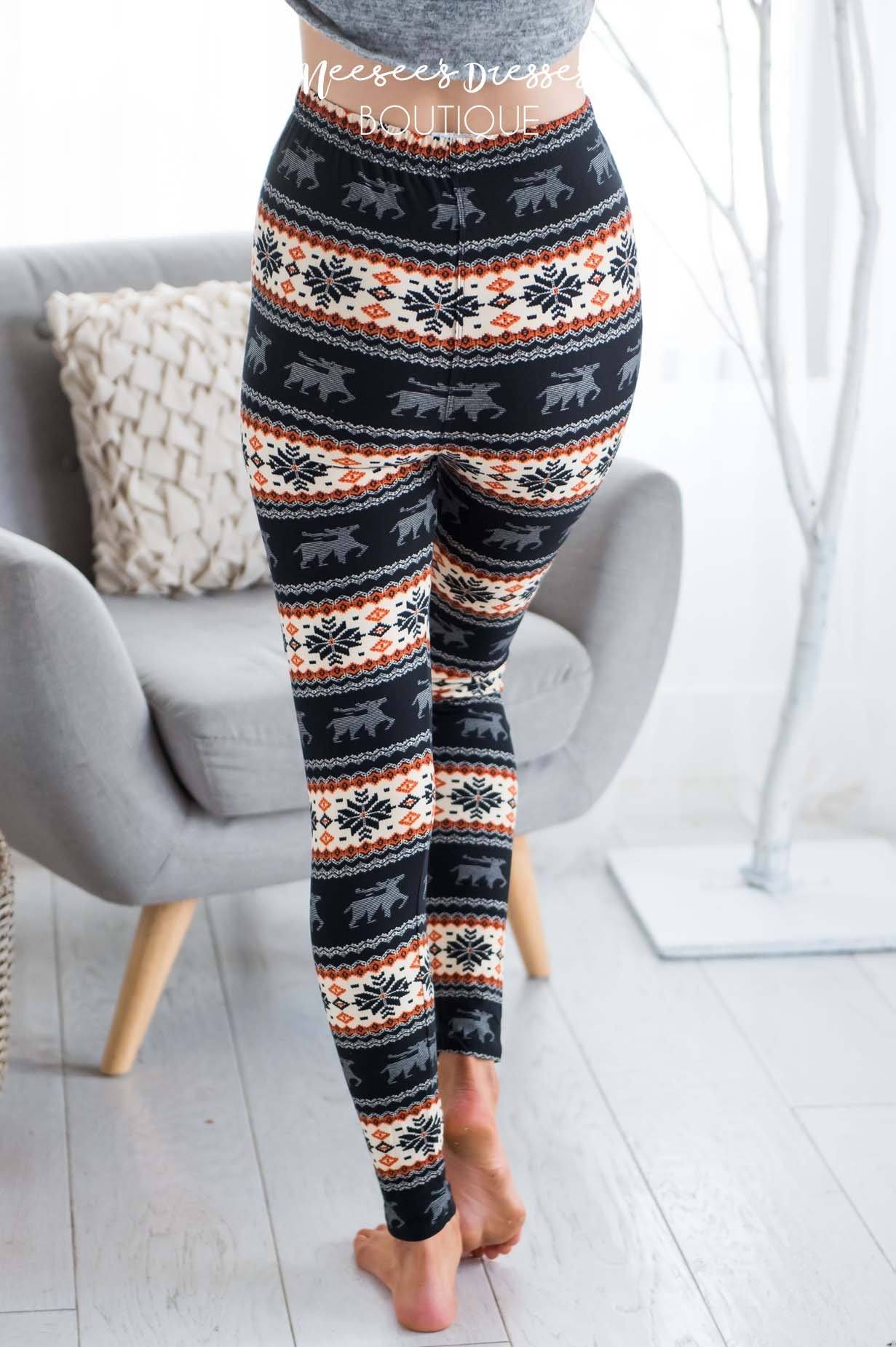 Winter Wonderland Christmas Leggings