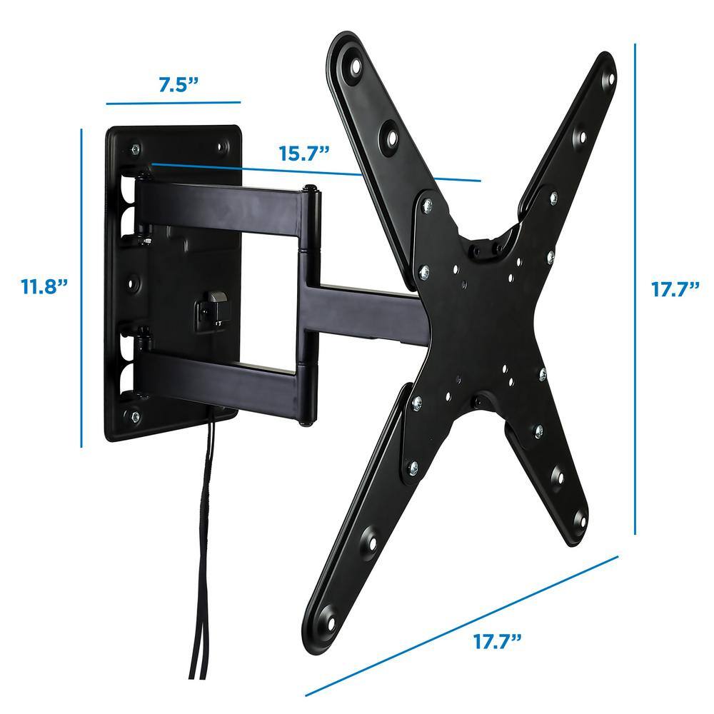 mount-it! Locking RV TV Wall Mount with Detachable Bracket MI-430