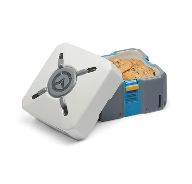 X 6 3 4 quot Loot Box Ceramic Cookie Jar