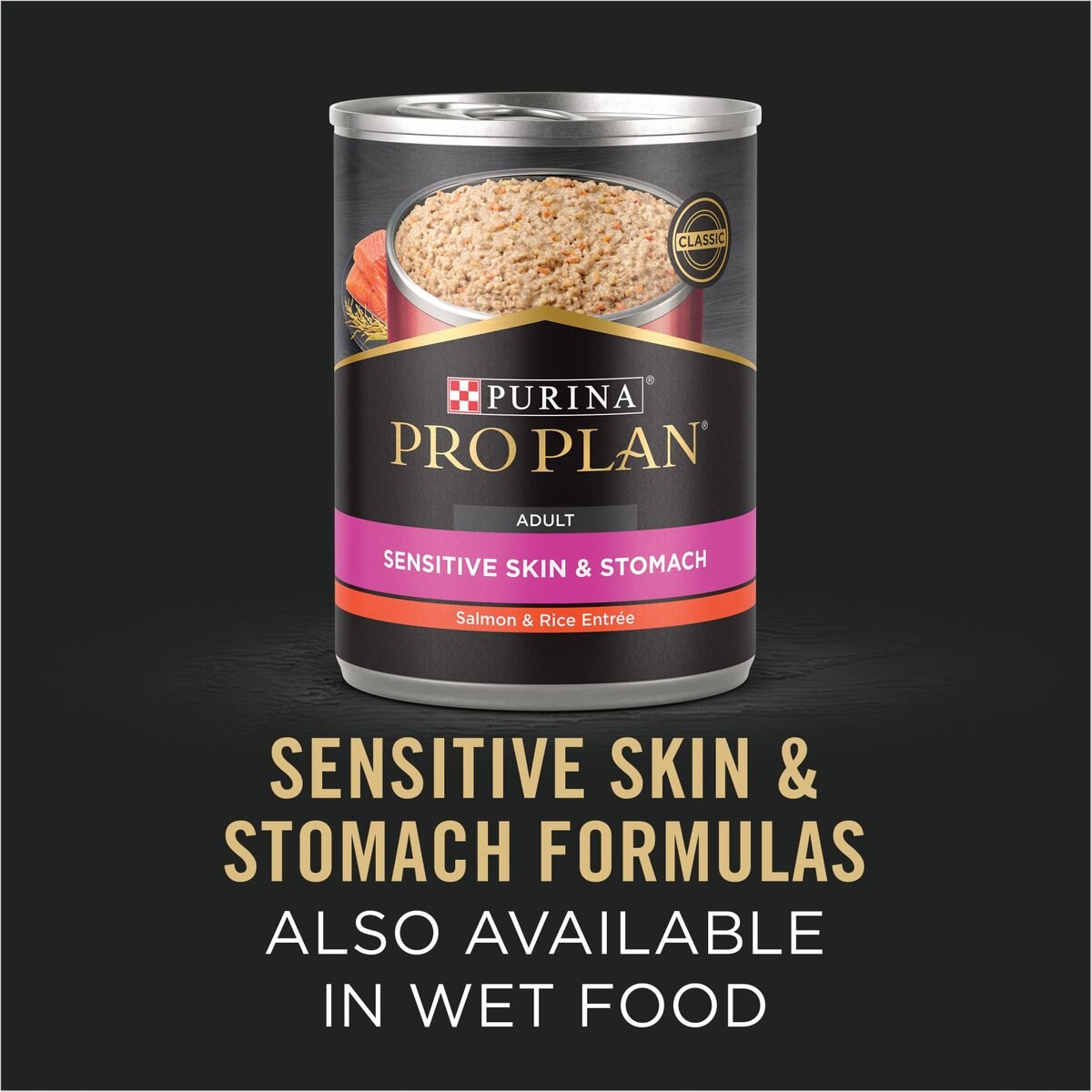 Purina Pro Plan Adult Sensitive Skin and Stomach Salmon and Rice Formula Dry Dog Food