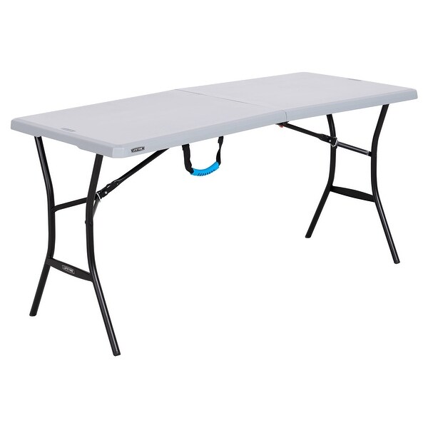 5Foot FoldInHalf Table，Gray