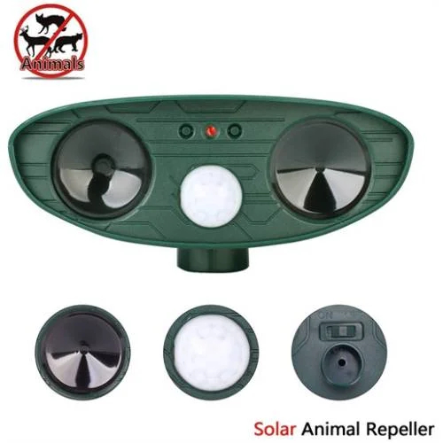 Ultrasonic Skunks Repeller Solar Powered