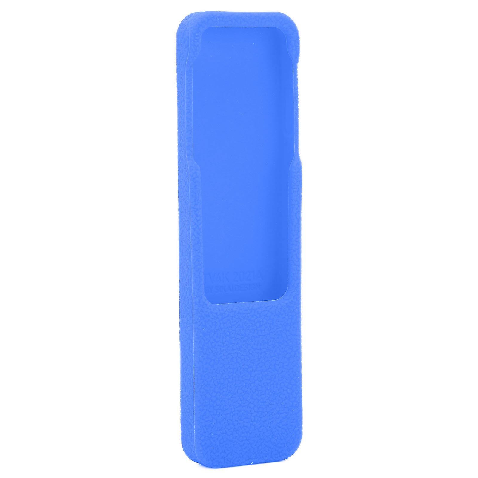 Remote Control Protective Cover Safe Non Slip Washable Silicone Protective Case For Apple Tvblue