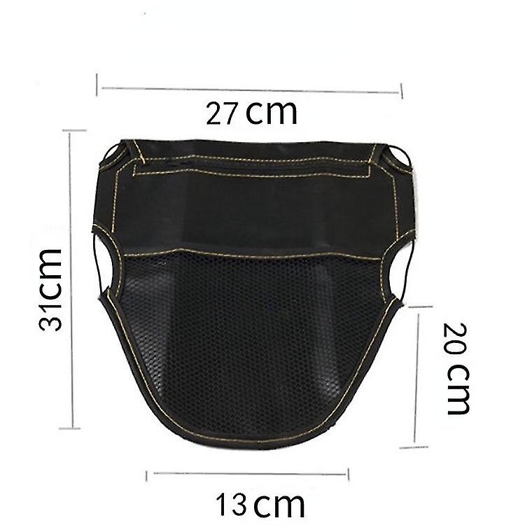 Cycle Scooter Seat Bag Tool Stora Cycle Seat Et Sundries Bag Zipper Pu Modificat Accessories