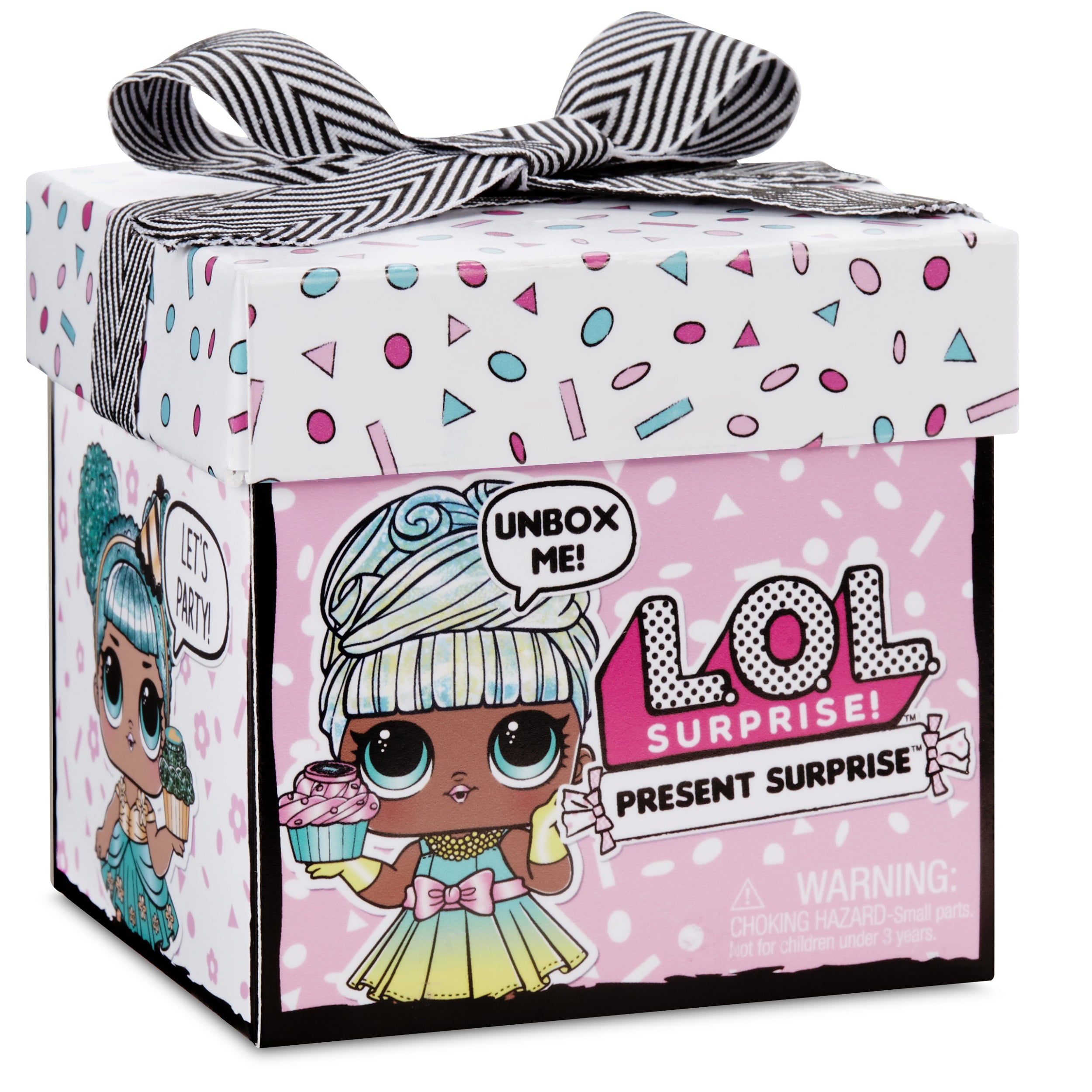 LOL Surprise Present Surprise Birthday Month Doll With 8 Surprises For Kids Age 5+