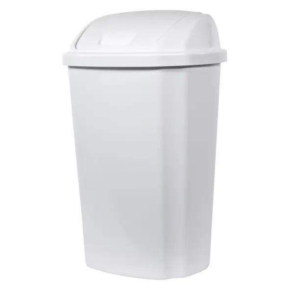 Hefty 13.5 Gal Swing Lid Trash Can