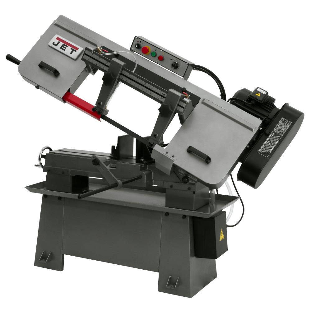 J-7015 8 In. x 13 In. Horizontal Bandsaw， 1.5HP， 115 V ;