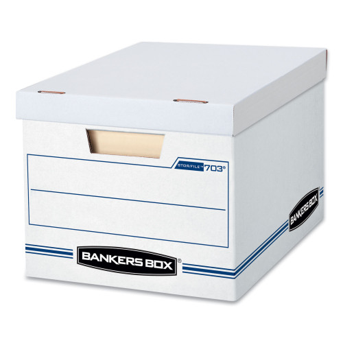 Bankers Box STOR/FILE Basic-Duty Storage Boxes， Letter/Legal Files， 12.5