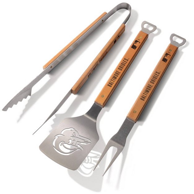 Mlb Baltimore Orioles Classic Series Bbq Set 3pc