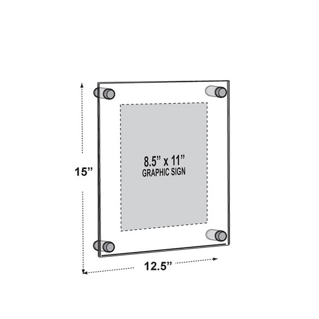 X 11 quot Graphic Size Overall Frame Size 12 5 quot X 15 quot