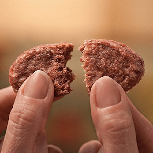 Milo's Kitchen Beef Sausage Slices with Rice Dog Treats