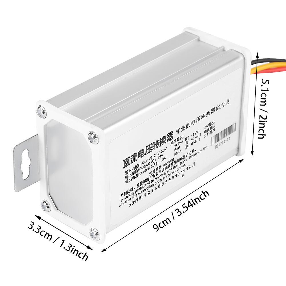 Dc 24v-60v To 12v-10a  120w Converter Adapter For Electric Scooter