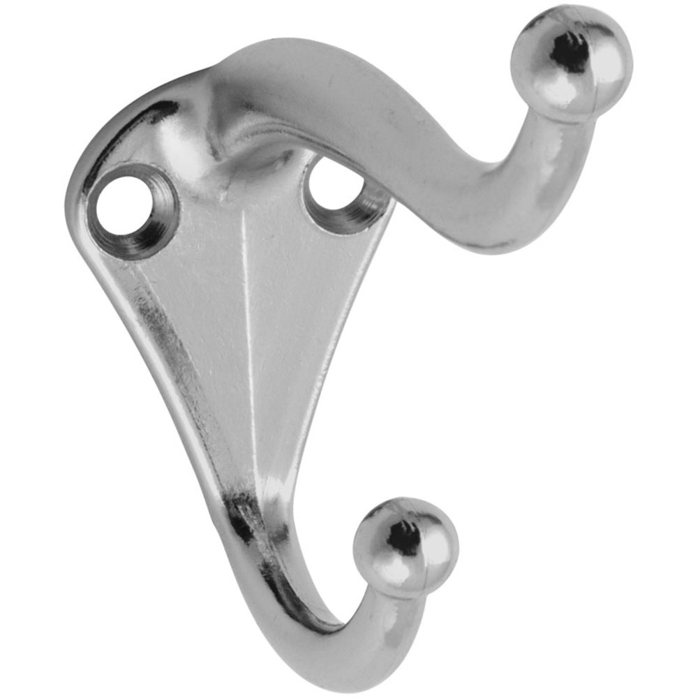 COAT/HAT HOOK NICKEL