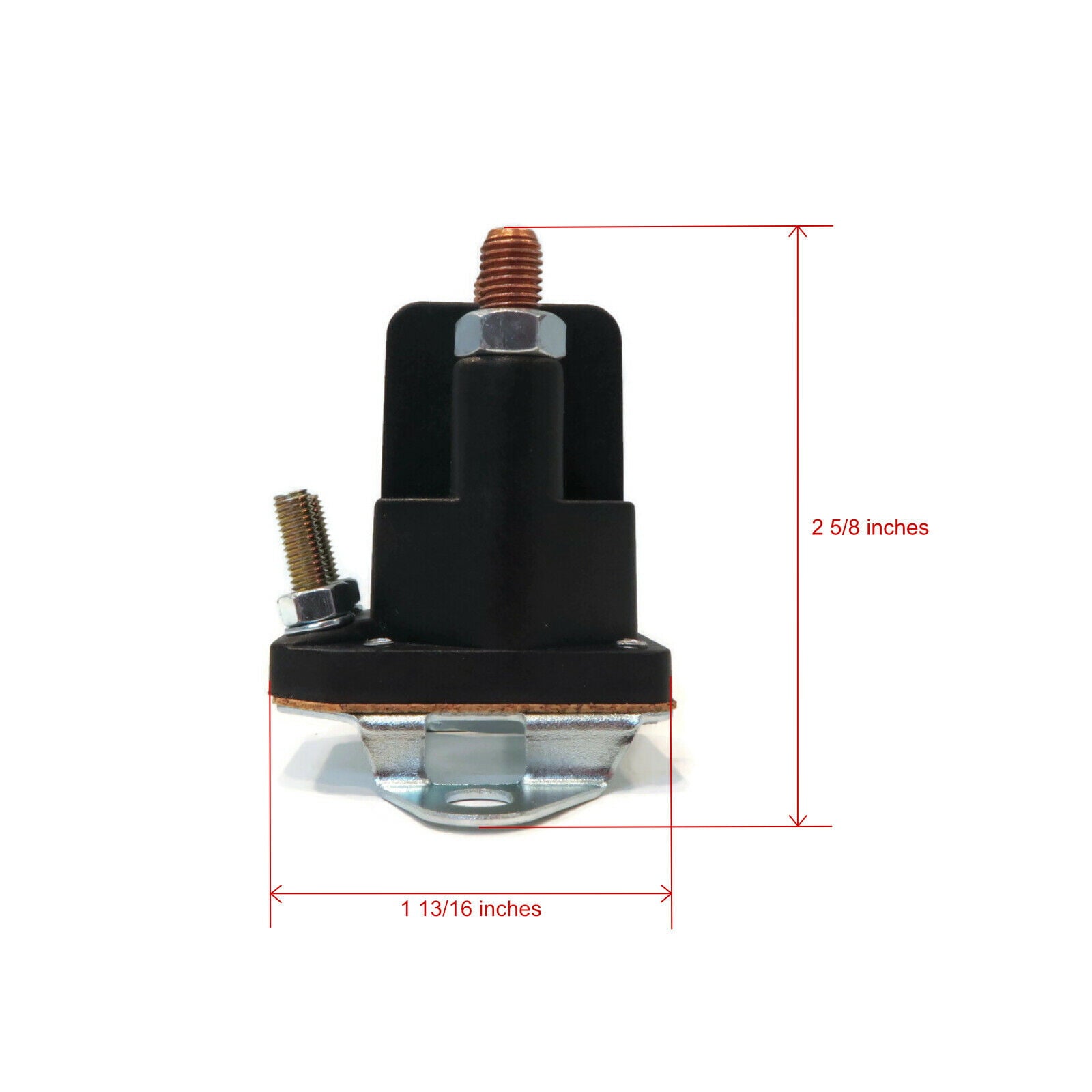 The ROP Shop | (Pack of 2) Starter Solenoid for Toro 110116， 1101162， 110167， 28-4210 and 284210