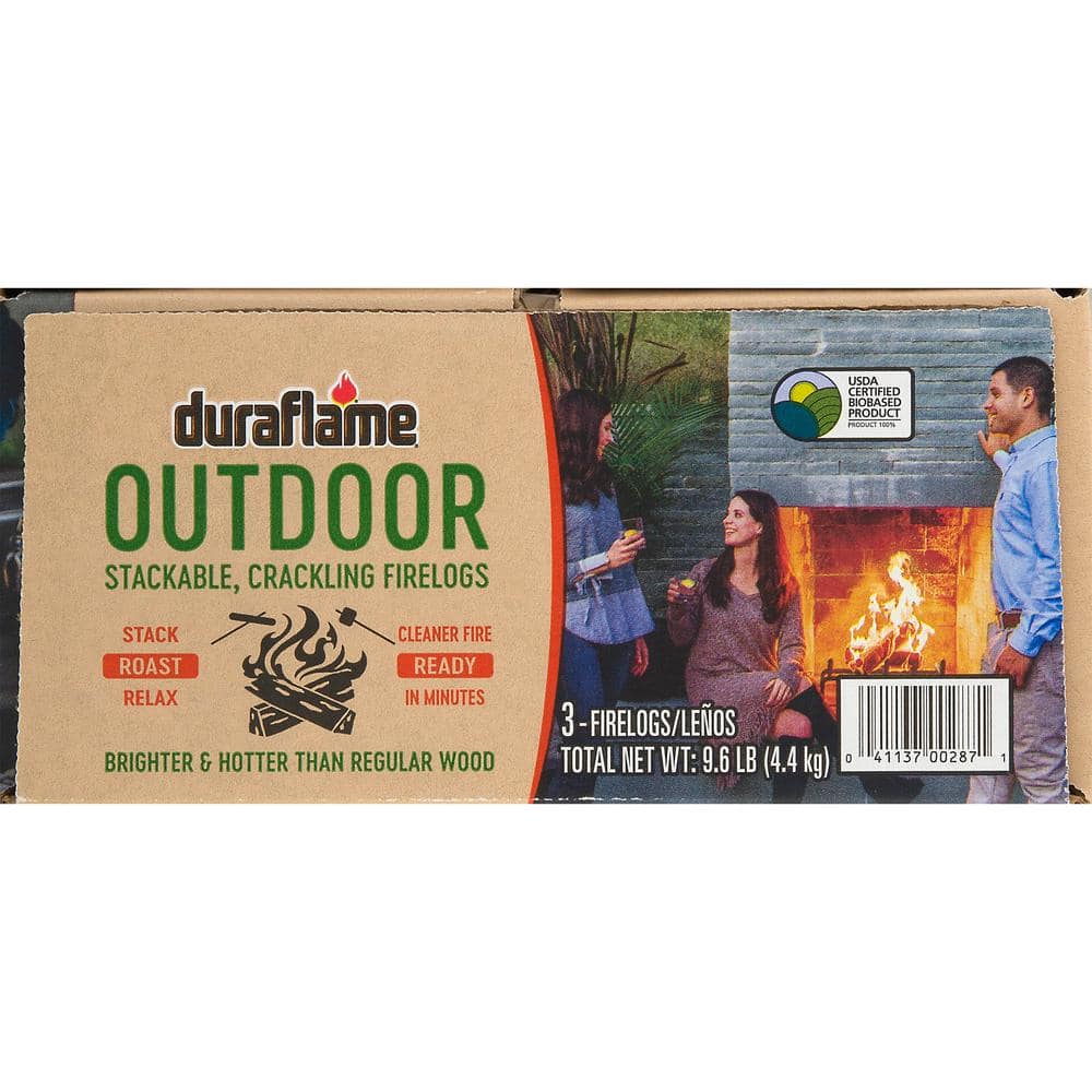 Duraflame 3.2 lbs. Outdoor Firelogs (6-Pack) 06287