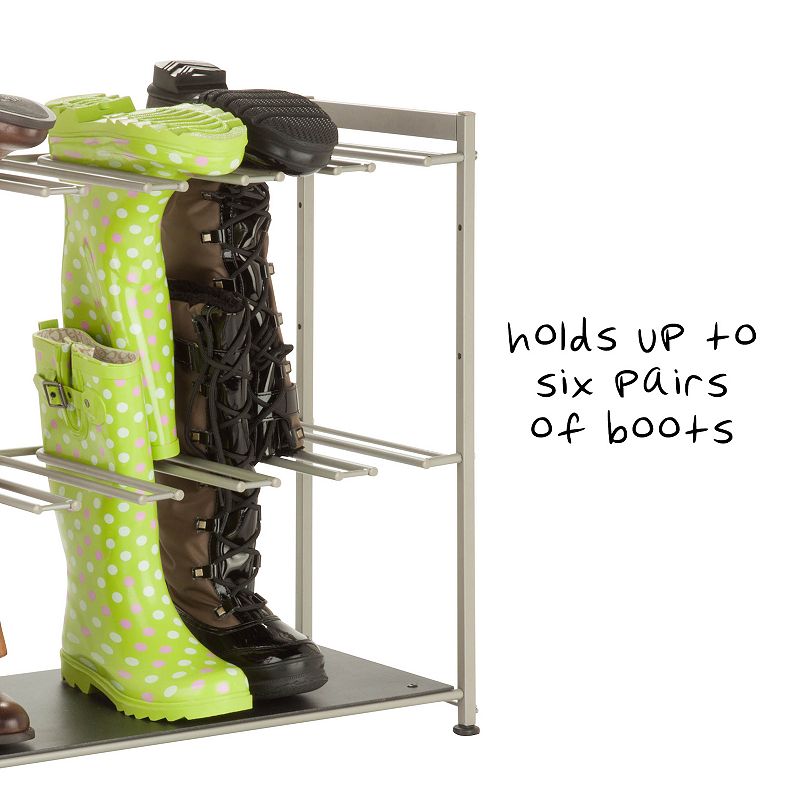 Honey-Can-Do Hanging Boot Storage and Drying Rack