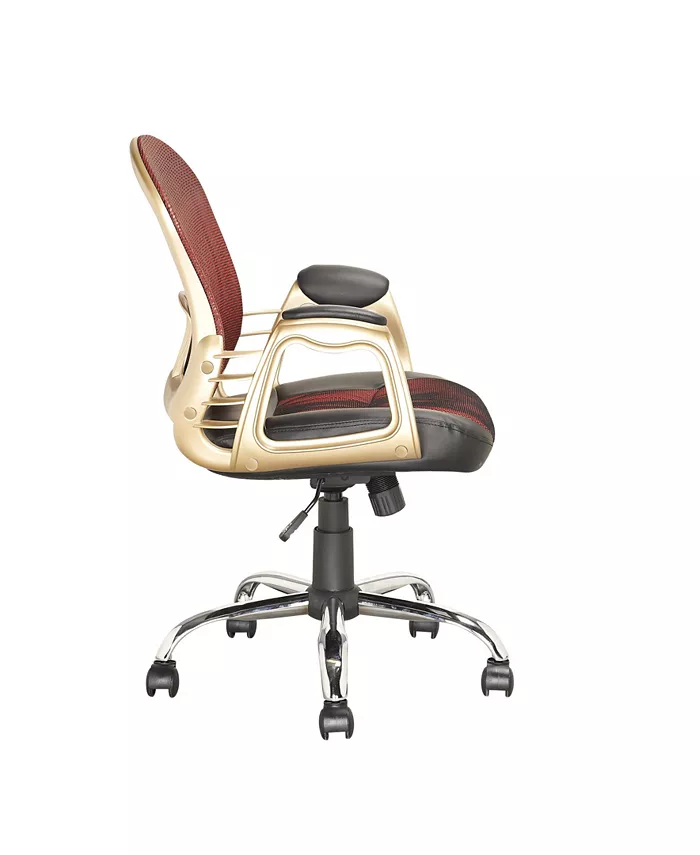 CorLiving Workspace Office Chair with Leatherette and Mesh