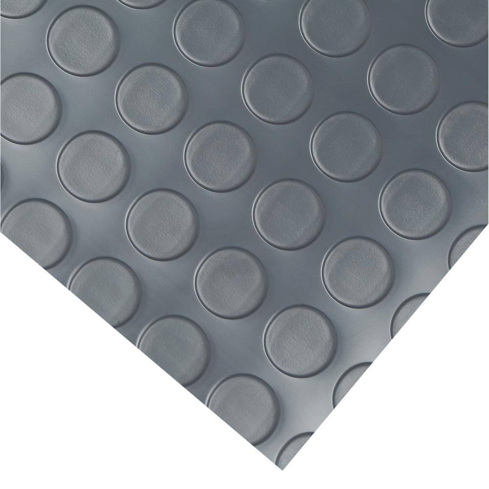 Husky 7.5 ft. x 17 ft. Coin Grey Universal Flooring HK70CN717SGRHD