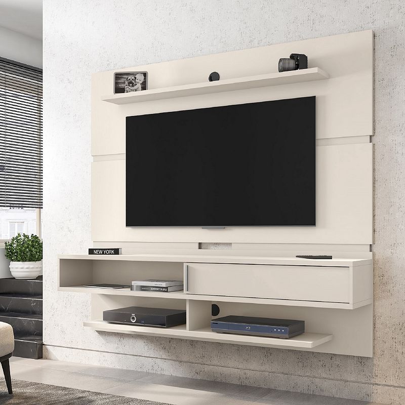 MANHATTAN COMFORT Floating Astor Entertainment Center Wall Decor