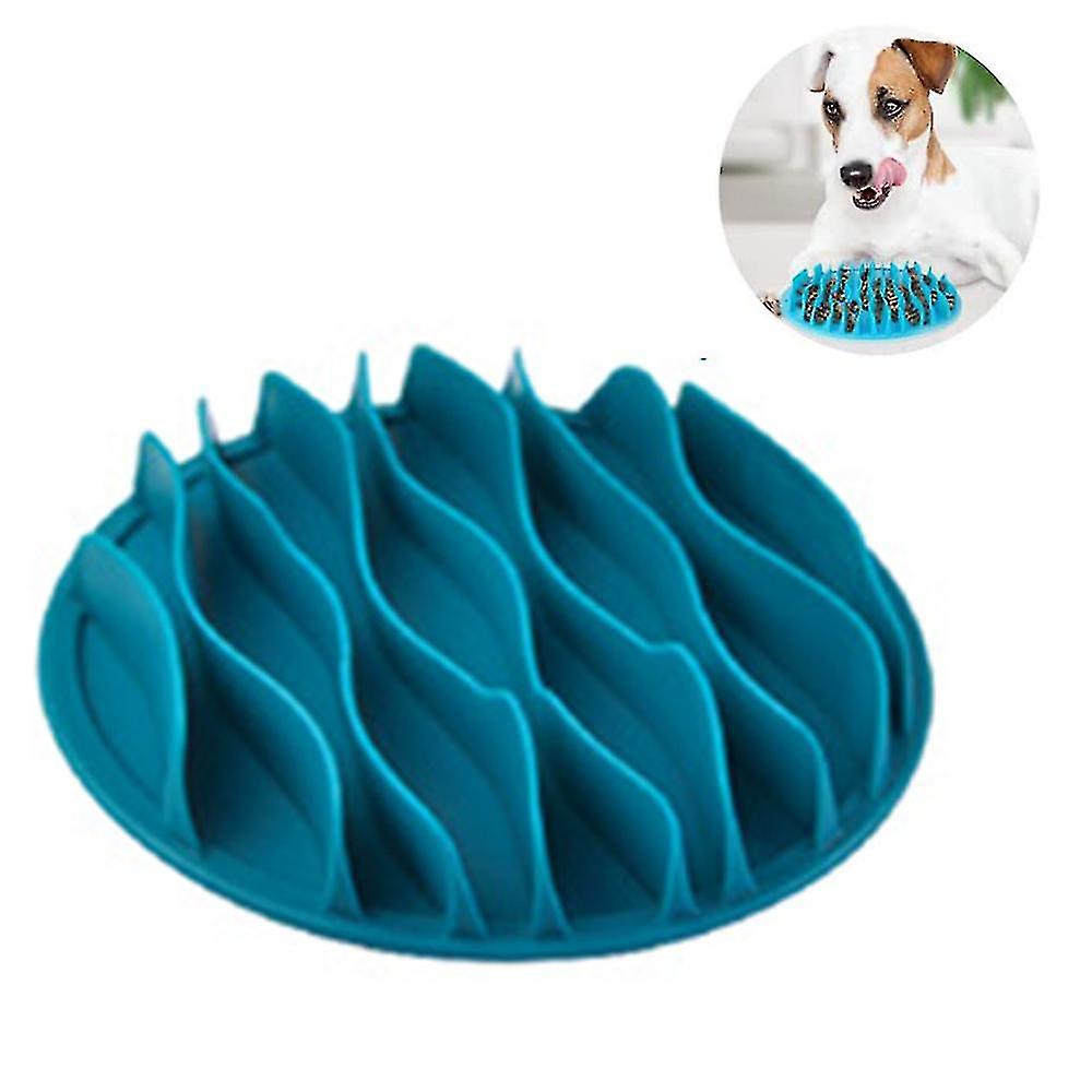 Pet Fun Mat Slow Portable Dog Feeder Bowl