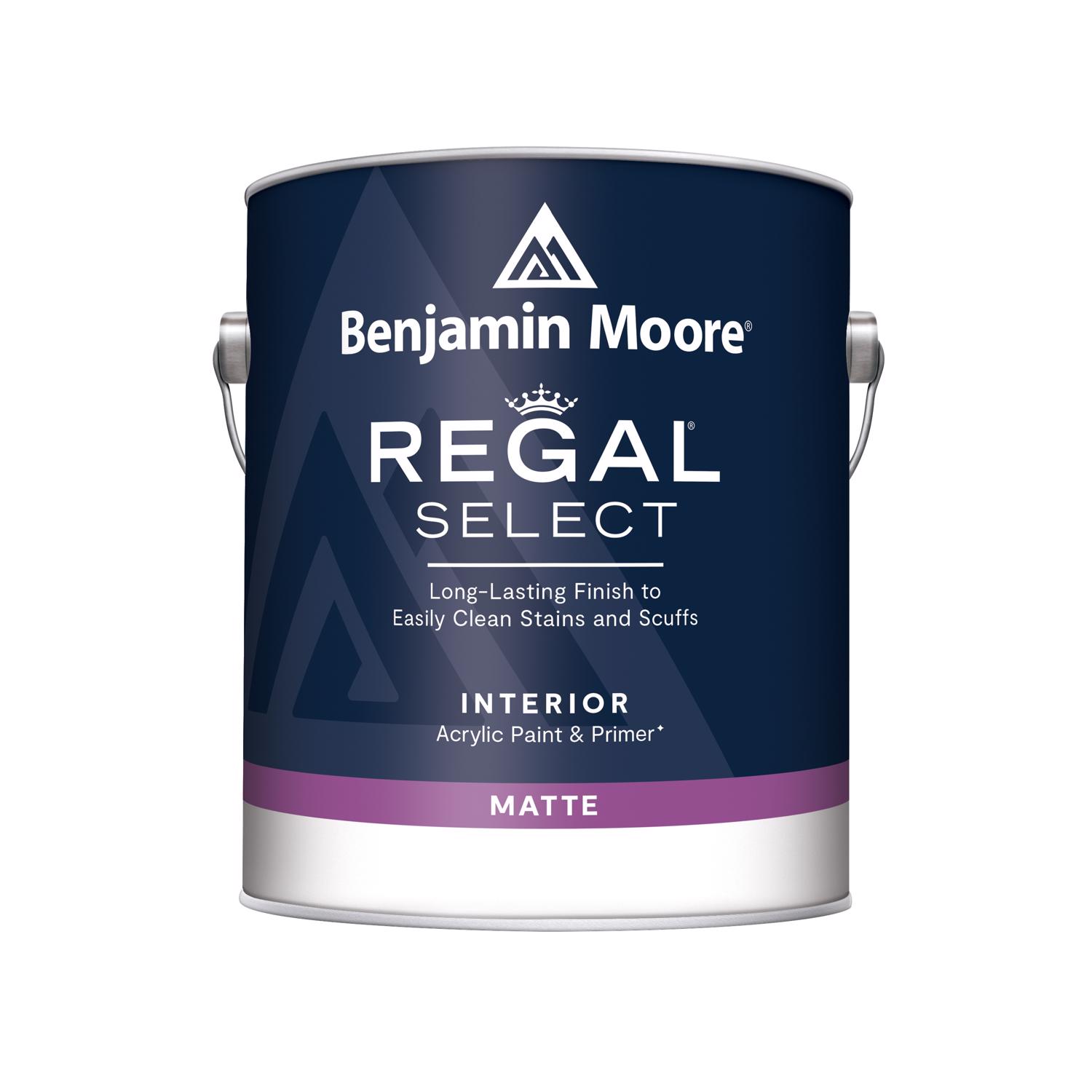 Benjamin Moore Regal Select Matte Base 3 Interior Latex Wall Paint Interior 1 gal